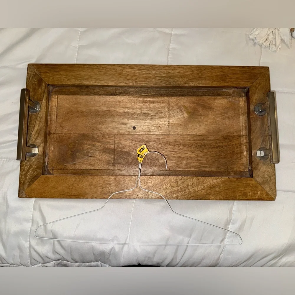 Elegant Wooden Bath Tray